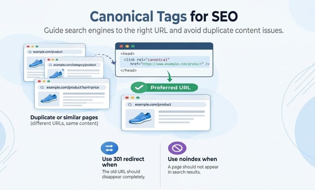 Canonical Tags for SEO: How They Work and When to Use Them