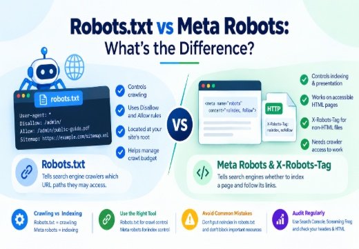Robots.txt vs Meta Robots: What’s the Difference?