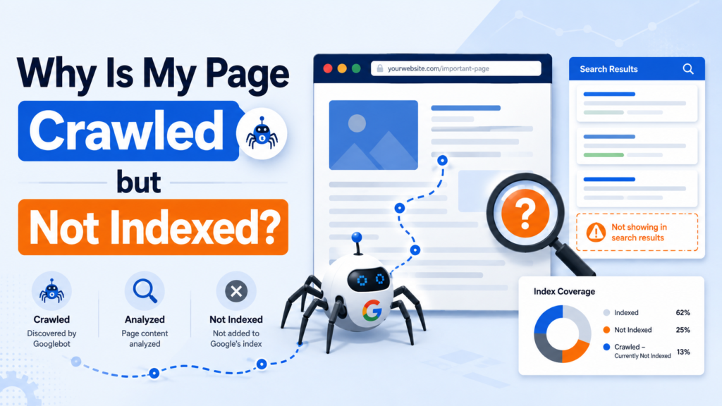 Why Is My Page Crawled but Not Indexed?